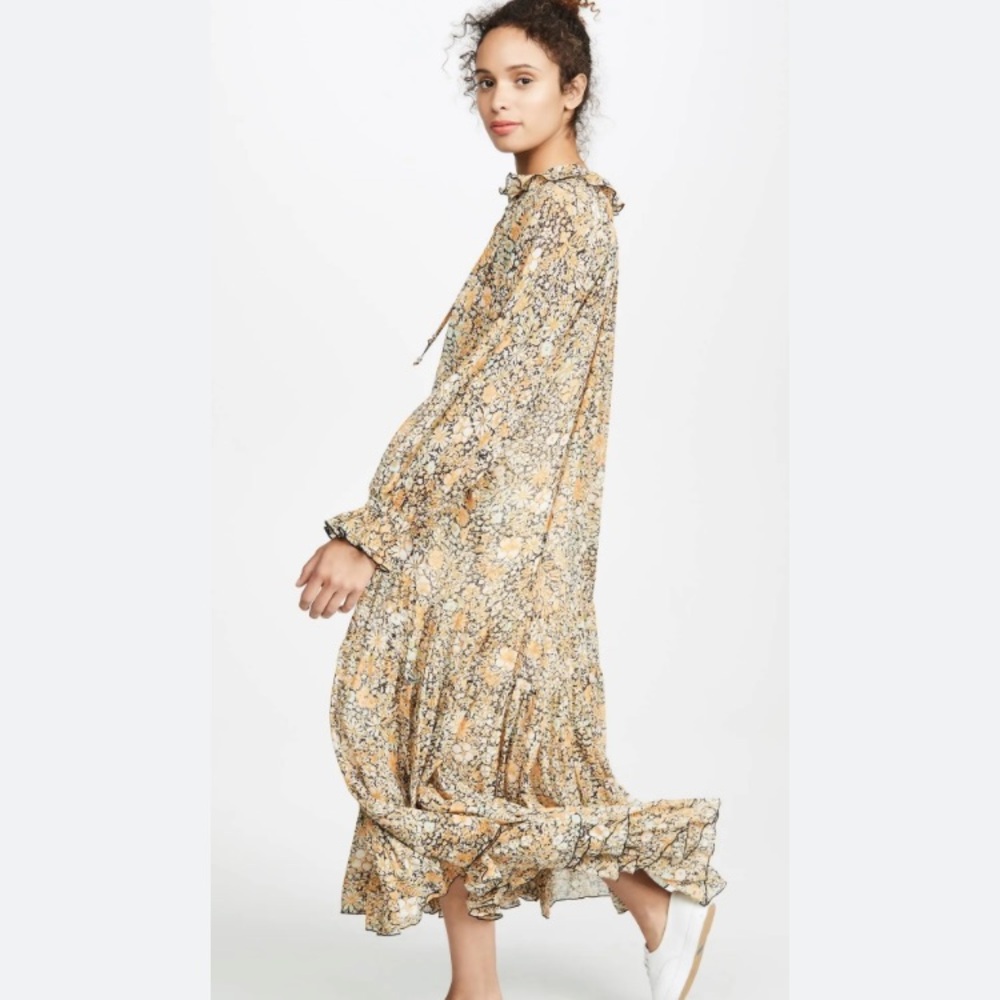 Free People Feeling Groovy Maxi Dress. Size Medium - Picture 6 of 16
